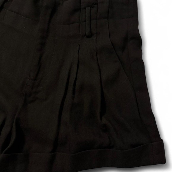 Urban Outfitters Sparkle & Fade Black Paperbag Shorts Women's Size Small/4 - Picture 3 of 4